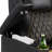 Leather Power Reclining Home Theater Seating with Cup Holder-708472628