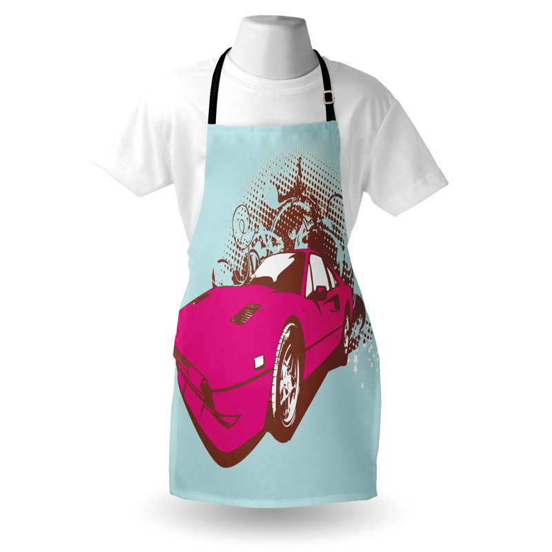 No Pattern Bib Apron