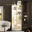 31.5'' W 5-Tier Glass Door Display Case Curio Cabinet With LED Lights-100389053