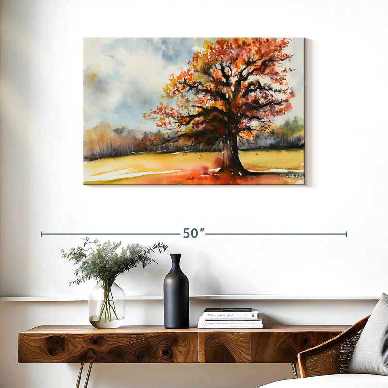 Harnek Stunning Oak Tree, 24" H x 36" W