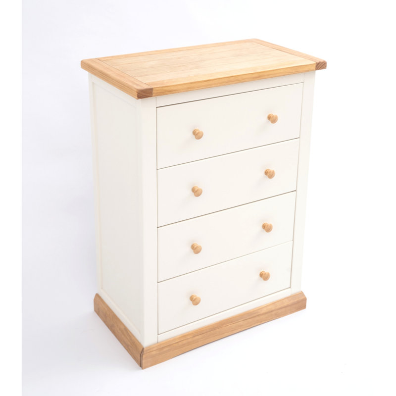 70cm W 4 - Drawer Chest of Drawers, White