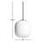Midwinter 1 - Light Black Single Pendant-90927582