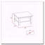 Table basse Danvers wengé noir