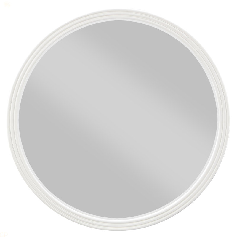 Miroir rond gris Carena