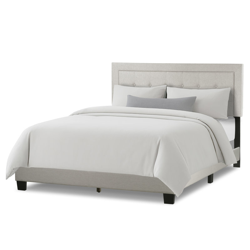 Tolz Upholstered Bed, Beige