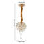 1 - Light Natural Dome Pendant