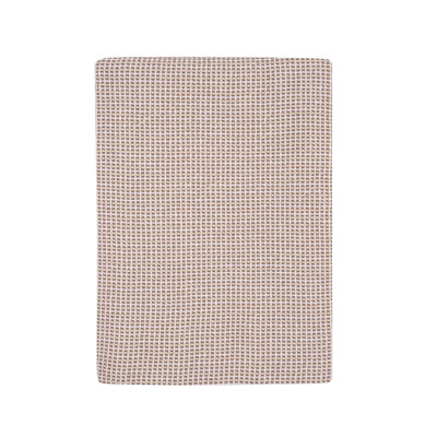 Matrix 100% Cotton Grid Weave Throw Blanket