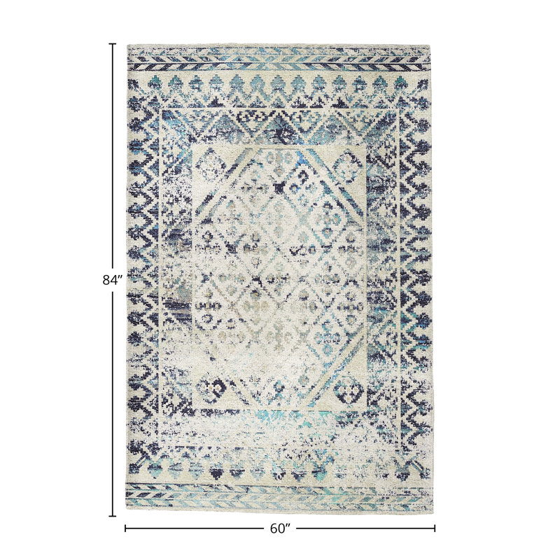 Sparx Washable Indoor Area Rug, Rectangle 5' x 7'