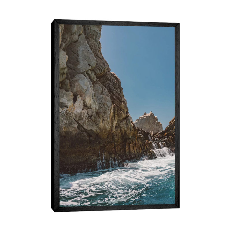 Cabo San Lucas IX by Bethany Young - Print on Canvas, 152.4cm H x 101.6cm W x 3.81cm D, Black Framed
