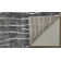 Tapis abstrait noir / gris / ivoire Rohon de style transitionnel de 7 pi 10 po x 11 pi