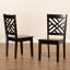 Chaise d'appoint en bois massif Fraserburgh-1174508956