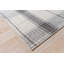 Tapis géométrique transitionnel en laine tissé à plat gris Lila Bianca-859157471