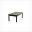 Table basse traditionnelle en faux marbre brun Ensemble de tables de bout, facile à assembler pour le salon