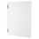 Portes battantes Saloon 32 po x 42 po en bois de pin blanc avec charnières et quincaillerie