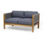Causeuse et table basse Laurel