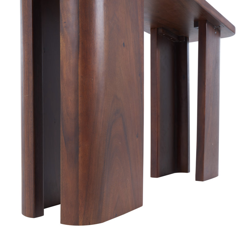 Console en bois brun foncé Breene