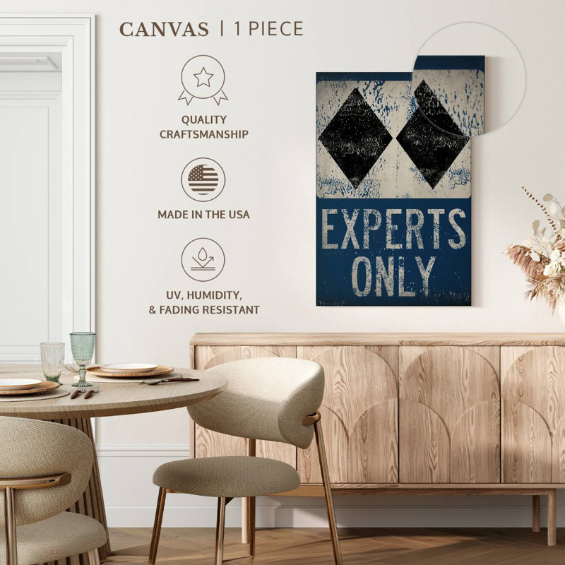 Sireci Experts Only Blue, 12" H x 8" W
