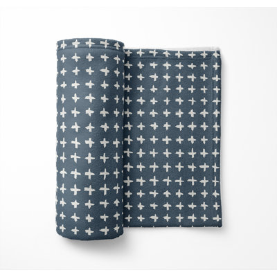 Check Velveteen Fleece Blanket