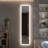 16"W x 70"H Full-Length Lighted Frameless Single Door Medicine Cabinet LED Mirror Cabinet With Built-In Outlet & USB Smart Medicine Cabinet With Front&Backlit Lights Surface Mount Or Recessed-1809601295