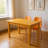 48" Goldenrod Solid Wood Dining Table-738727700
