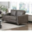 Ensemble de canapé 2 pièces Modern Modern Elegant Style Ish Polfib Upholstery-1569081450