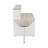 Buariki Rectangle Synthetic Laminate Reception Desk-1944273514