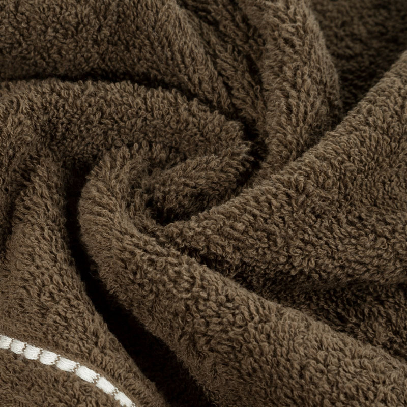 Hydiyah Jacquard Hand Towel, Brown