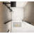 Half Frame Shower Door (Matte Black)