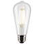  8 watts (60 watts équivalents), ST19 DEL, ampoule à intensité variable, E26 / culot moyen (standard)-72491929