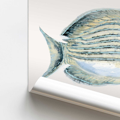 Impression d'art rayé Sea Wanderer