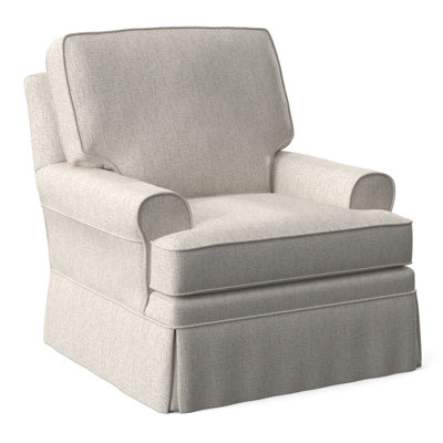 Belmont Boucle Cotton Swivel Armchair