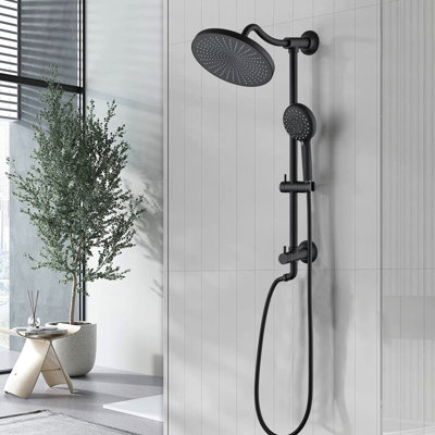 Pomme de douche double Rain