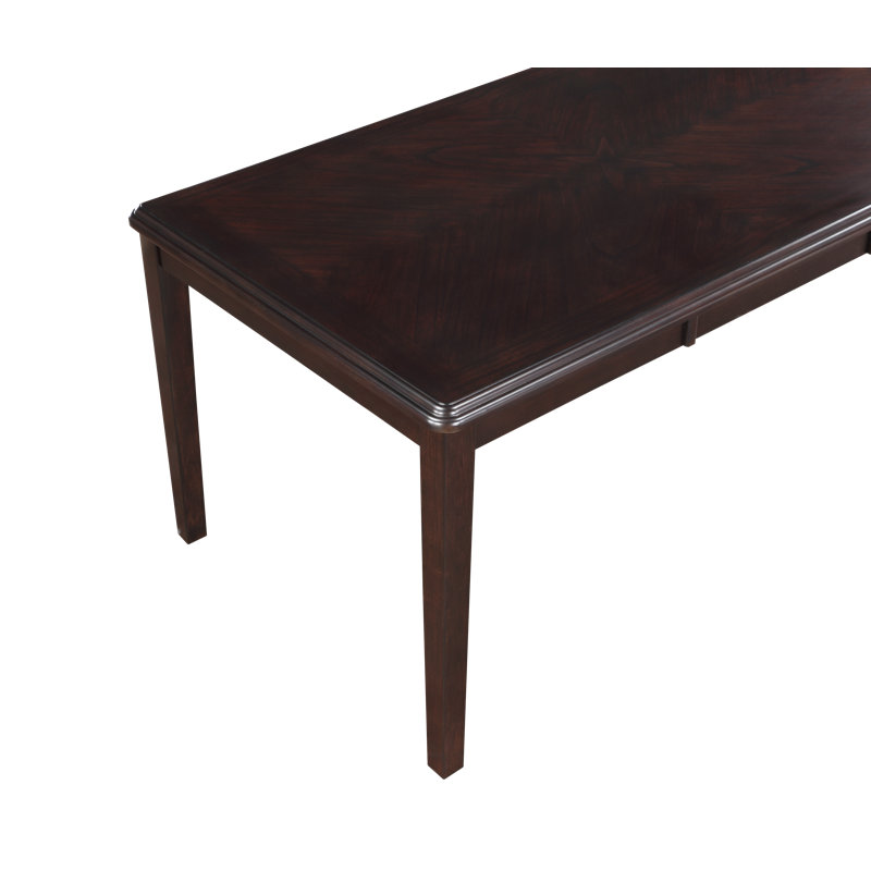 Ensemble de salle à manger rectangulaire L 60 po x l 35,5 po Ziemer, Brun, Brown Faux leather