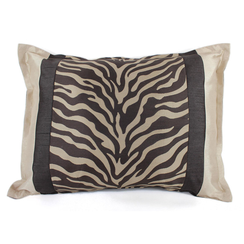 True Safari Lumbar Pillow, Brown