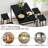 4 - Person Trestle Base Dining Set-1602280311-1602280312