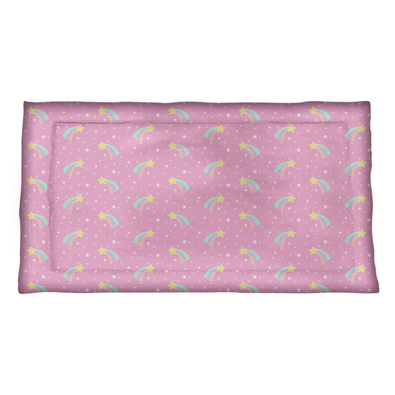Taie décorative Katelyn Elizabeth, Polyester, Simple standard, Rose