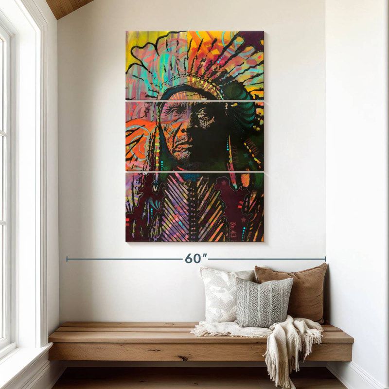 Leisha Gold Geisha Girl, 50" H x 32" W