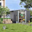 Dark Grey Garden Storage Shed