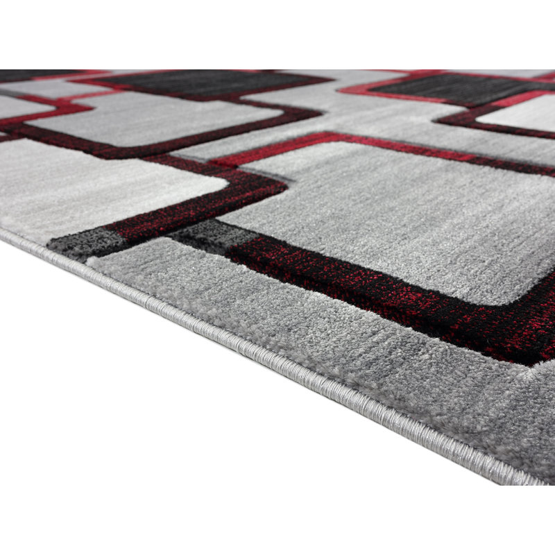Adonia Geometric Indoor Rug, Round 8'1"