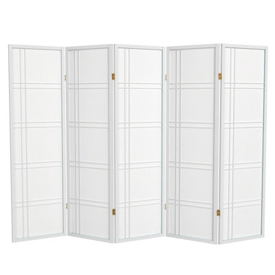 Keitez 70.5" Tall Rice Paper Folding Room Divider by Winston Porter