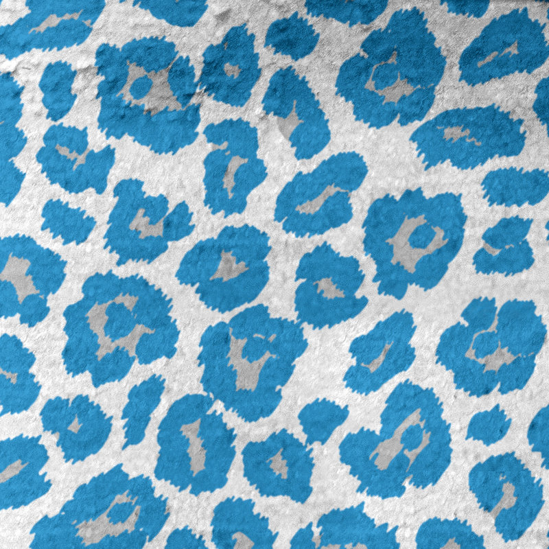 Serviette de bain Garp, Blanc / argent / bleu Carolina / blanc, Microfibre