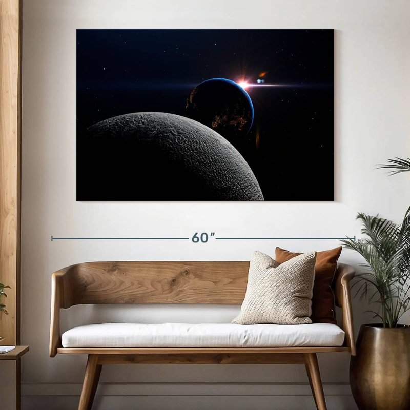 Oberle Lunar Eclipse, 34" H x 51" W