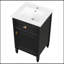 Petit meuble-lavabo à tablette ajustable 20 "avec lavabo-73038060