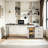 Dibora Glass Excutive Desk with Built in Outlets Very easy to assemble-1717537663-1715549026