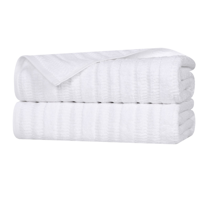 Draps de bain Mika Smart Twist Viscose, Blanc