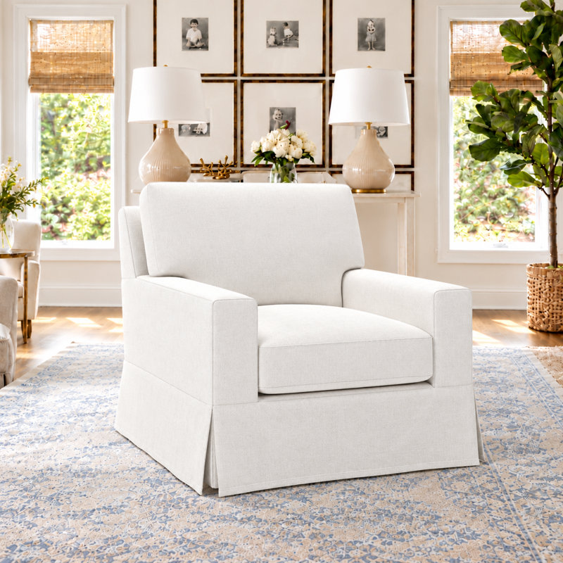 Lawson Upholstered Accent Chair, Drusky Charcoal