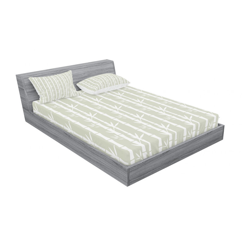 Microfiber Sheet Set, Queen Sheet Set with Fitted Sheet