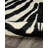 Lilianna Faux Cowhide White and Black Zebra Print Rug-117579604