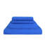 Ensemble de draps 4 pièces en microfibre brossée douce, pour lit simple / double / grand / très grand-116476488-116476481