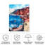 «Ologia », plage de sable rouge sur toile-98095515